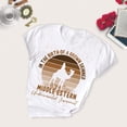 thumbnail image 1 of Camiseta para mujer Tops de verano Trajes simples Mujer Camiseta clásica de moda con cuello redondo para viajar en la playa S, 1 of 8