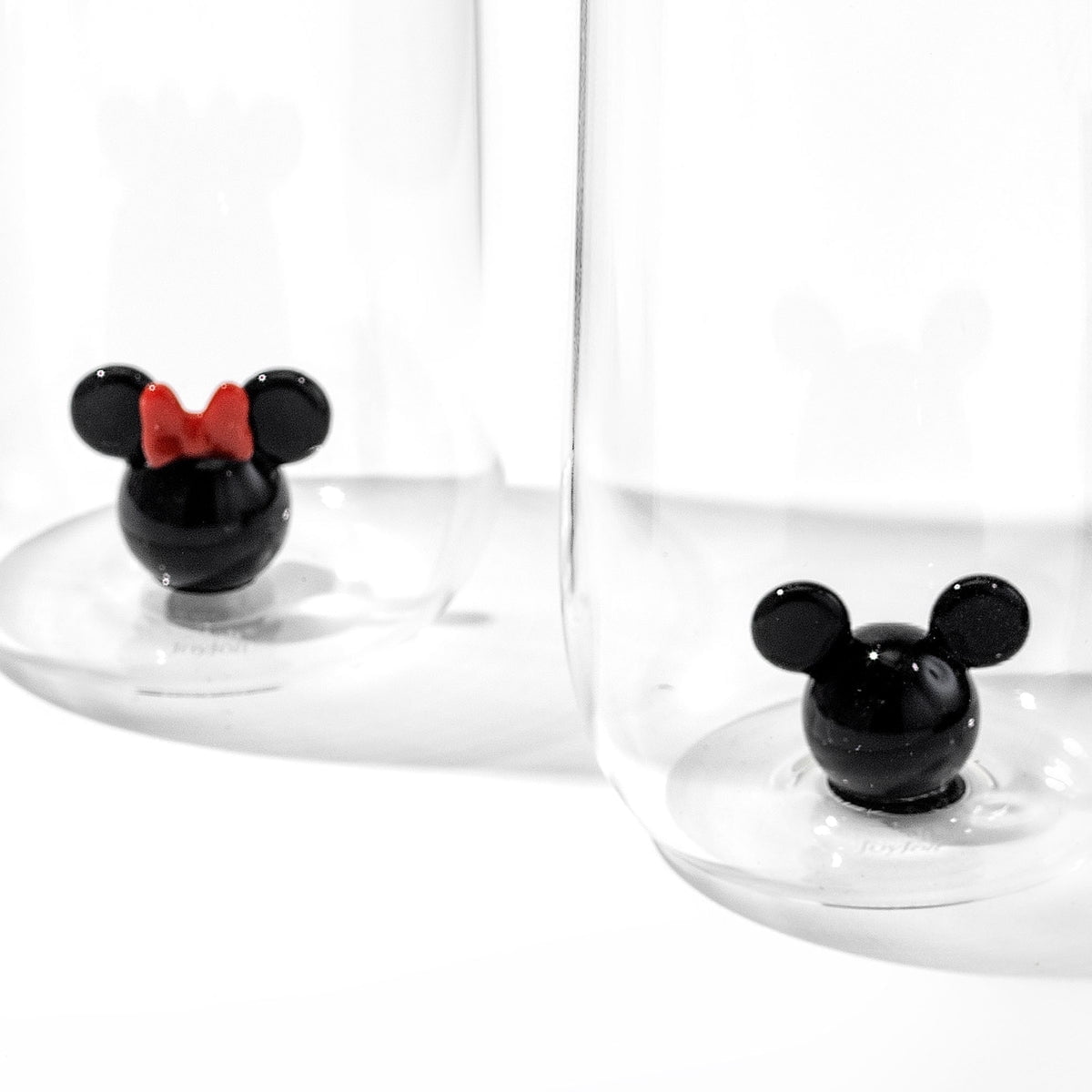 Disney Mickey & cheapest Minnie Pumpkin Halloween Stemless Wine Glasses