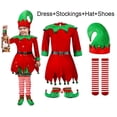 thumbnail image 4 of Disfraz de cosplay de Navidad para bebés y niños, vestidos de dulces de Papá Noel con sombrero, ropa de Año Nuevo para niños, regalos de fiesta de navidad, 4 of 4