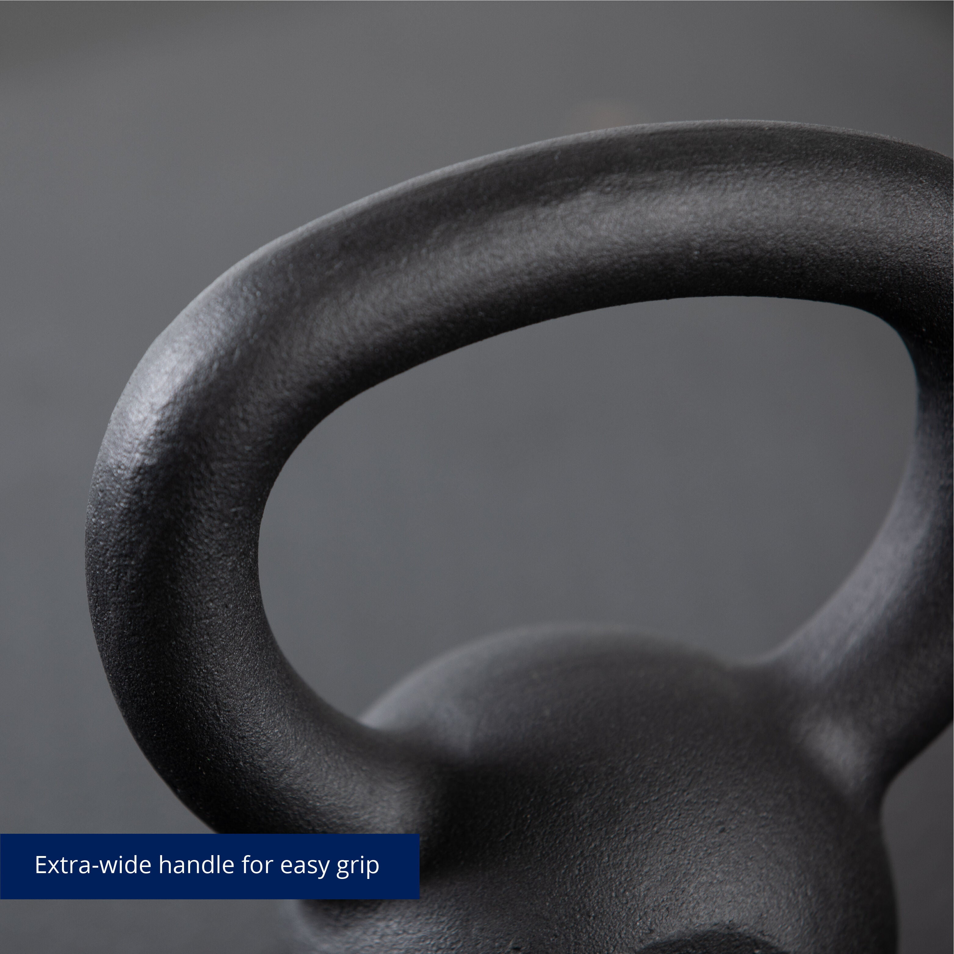 Titan Fitness 4 KG Cast Iron Kettlebell, Single Piece Casting, KG and LB Markings, Full Body Workout