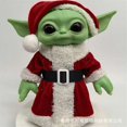 thumbnail image 2 of Navidad nueva Disney 27cm Yoda figura Grogu figuras de acción de juguete bebé Yoda Star Wars Anime muñeco de peluche regalos de navidad para niños, 2 of 4