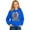 Blue, variant on 67 Six Seven Letter Hoodies Sweatshirts For Kids Hoodies Sweatshirts Casual Boys Graphic Print Hooded Sweatshirt Pullover With Pocket For Kids Youth Red 150(11-12 Years)