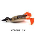 thumbnail image 2 of Señuelo De Pesca De Pato De 9,5 Cm Y 12G, Cebos De Simulación 3D De Agua Superior De Animales Artificiales Pequeños De Plástico, Gran Capacidad De Carga Con Hélice Vogacara OD015355-05, 2 of 6