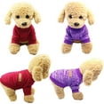 thumbnail image 3 of piezas de ropa para mascotas, abrigo cálido clásico para cachorros de invierno, suéter para cachorros de invierno, ropa de punto para perros medianos y pequeños Adepaton WMZL-458-5, 3 of 3