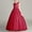 Red, variant on ATOGUTA Size 4T-14 Little Girls Summer Dresses Kids Tulle Wedding Guest Party Birthday Bridesmaid Communion Pageant Prom Ball Gown Black