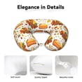 thumbnail image 4 of Xecao Thanksgiving With Turkey Print Memory Foam Cervical Neck Pillow Versatile U-Shaped Pillows for Home,Office,Camping,Travelling,Soft Washable Cover, 4 of 8