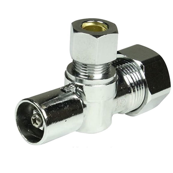 Watts Kwikstop LFBV8490LK 5/8" x 3/8" Loose Key Angle Quarter Turn Supply Stop