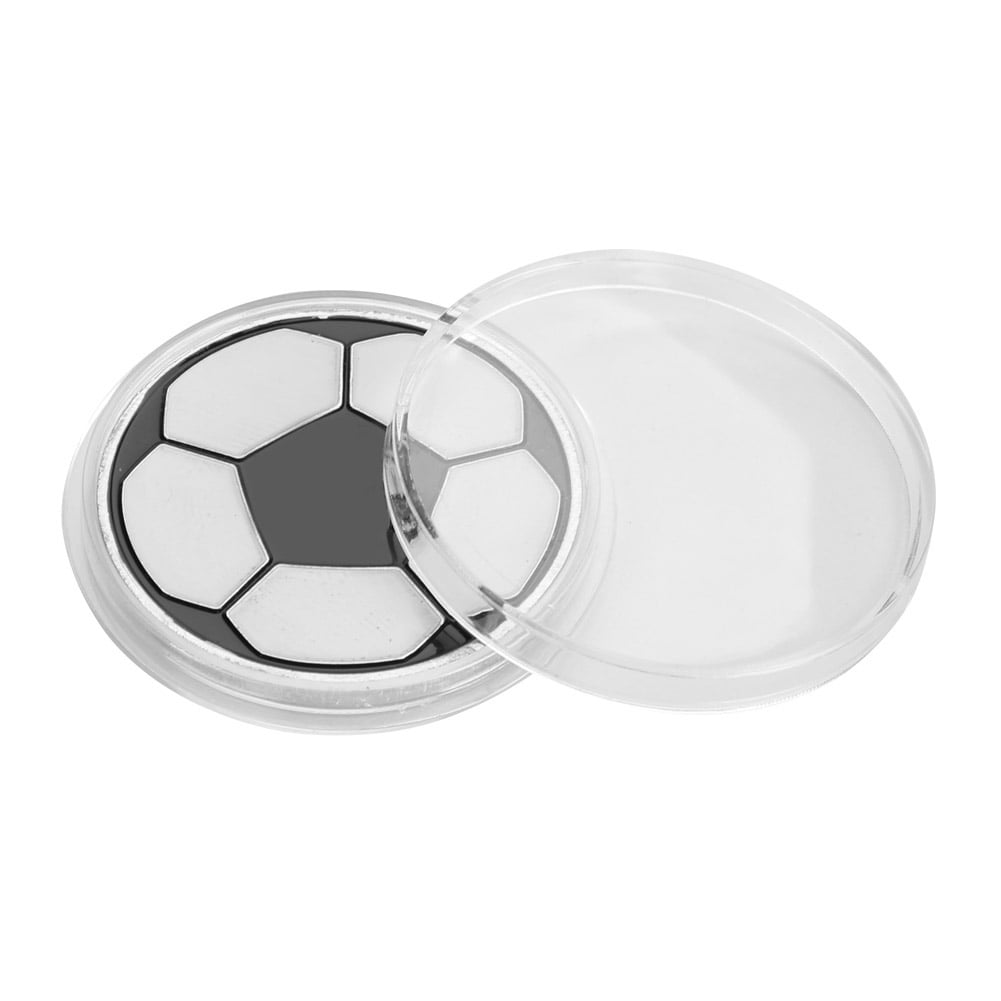 Toss Coin With Plastic Sleeve for sale online Referee Flip football FIFA Fair Play Soccer 