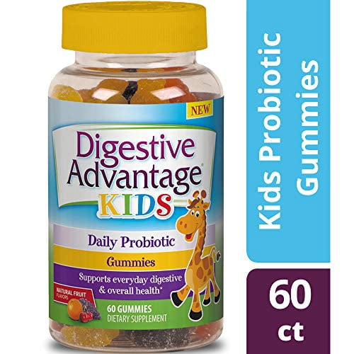 Probiotic Gummy for Kids, Digestive Advantage 60 gummies, GlutenFree