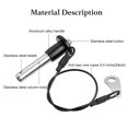 thumbnail image 4 of Stainless Steel Quick Release Pin 8mm Diameter Ball Locking Pin, 4 of 5