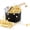 Black Aluminium, variant on Stovetop Popcorn Popper with Crank, 6-Quart Aluminum Popcorn Pot, Silver