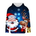 thumbnail image 5 of Elvqul Mens Hoodies Sports Shirts Cute Christmas Pullover Dressy Long Sleeve Hoodies for Men Print, 5 of 5