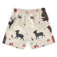 thumbnail image 7 of FORMRS Boys Swim Trunks Quick Dry Mesh Liner Boardshorts Sizes XS-XL, Christmas Forest, 7 of 7
