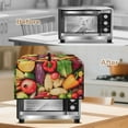 thumbnail image 4 of Whosucclay Fruits Vegetable Print Microwave Dust Cover Waterproof, Heat-Resistant, Microwave Oven Cover, Anti-Oil-Staining Kitchen Appliance Covers, Easy to Clean-S, 4 of 7