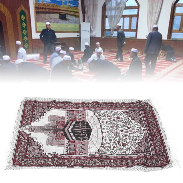 Muslim Kneeling Mat,Portable Prayer Rug Islamic Muslim Supplies Prayer Blanket Custom Engineered