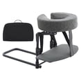 thumbnail image 3 of Zentra Desktop and Home Mattress Massage Kit Ergonomic Headrest Adjustable Professional Gray, 3 of 10