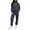 Navy _AE05, variant on Lumtrix Women Quarter Zip Pullover Sweatsuits And Sweatpants Two Piece Set Long Sleeve Sweatshirt Winter Tracksuit Camel L