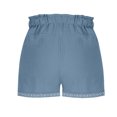 thumbnail image 4 of Aloohaidyvio Womens Summer Shorts Wide Leg Casual Loose High Waist Drawstring Shorts with Pockets, 4 of 7