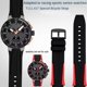 thumbnail image 2 of Correa de reloj de silicona de alta calidad adecuada para la serie de carreras de bicicletas Tissot 1853 T111.417 Correa de reloj deportiva para hombre Pulsera de 18 mm, 2 of 5