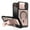 Rosegold, variant on For iPhone 14 Magnetic Phone Case,With Invisible Kickstand,Compatible with Mag-safe,With Flip Camera Cover,Heavy Duty Shockproof Protection Rugged Anti-fall Durable Phone Case,Purple