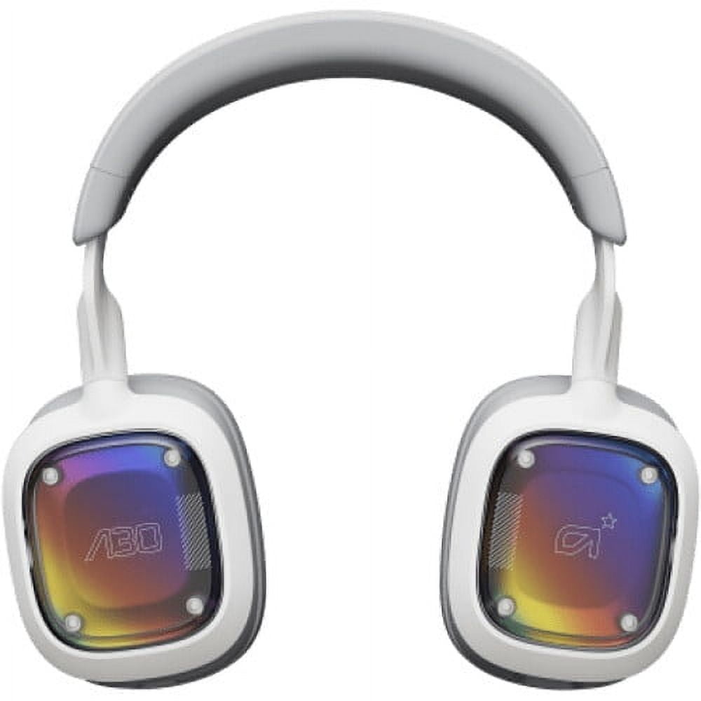 Astro A30 Wireless LIGHTSPEED Wireless Gaming Headset for Xbox, PlayStation, PC/MAC and Mobile - Bluetooth, 3D Audio compatible, Detachable Boom Bundle with Headphones Stand +More (White)