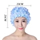 thumbnail image 3 of WDOplteas Gorro Baño Con Flores en 3D Gorro Transpirable para Acuáticos Accesorios para Piscina (azul), 3 of 7
