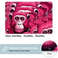 thumbnail image 2 of Monkey Non-Slip Machine Washable Polyester Kitchen Mat Indoor Rug Kitchen Rug, 2 of 6
