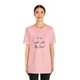 thumbnail image 4 of It is well with my soul Christian Quote Unisex Jersey Short Sleeve Tee, 4 of 12