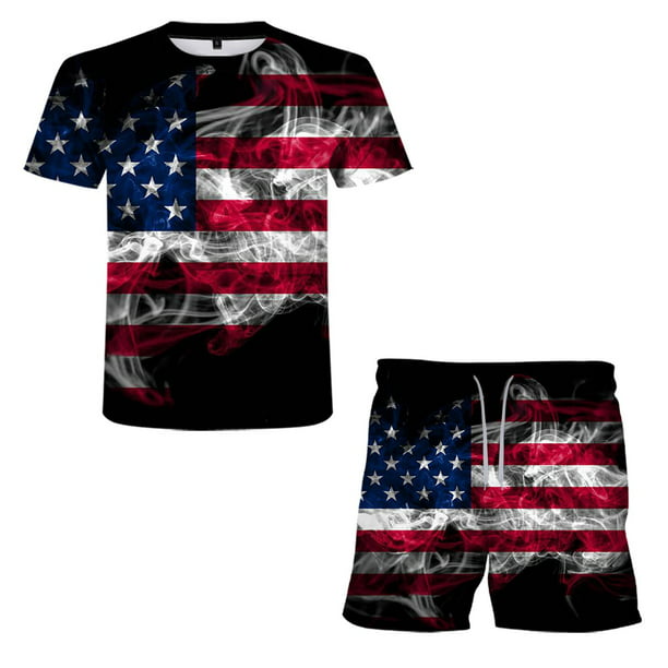 mishuowoti men's independence day clothing 2023 independence printing ...