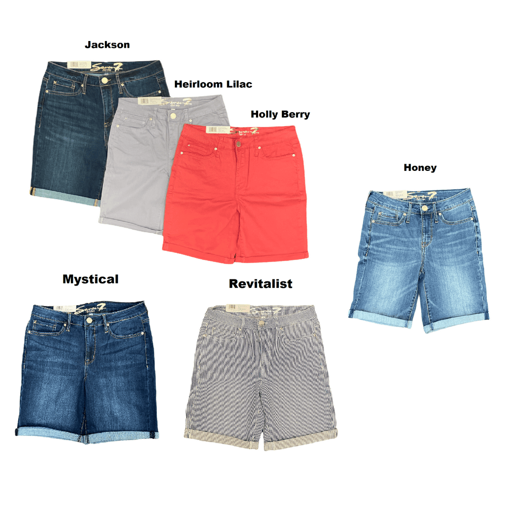 seven bermuda shorts