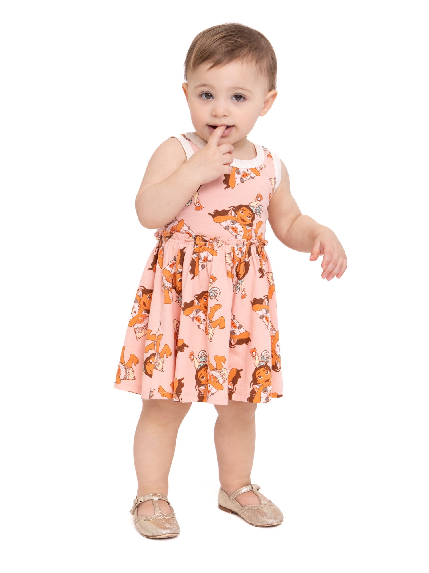 Moana Toddler Girls Tank Dress, Sizes 12M-5T