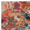 thumbnail image 5 of SAFAVIEH Monaco Aline Abstract Colorful Area Rug, Blue/Orange, 9' x 12', 5 of 7