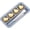 (C), variant on Heart Shaped Stainless Steel Reusable Ice Cubes, Metal Whiskey Stones Chill Rocks, Non Diluting Chilling Cubes for Whiskey(Gold 6pc)
