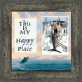 thumbnail image 2 of Deep Sea Fisherman's Happy Place, Fishing Gifts, Beach, Boating or Fishing Decor, Personalized Picture Frame, 10X10 9723, 2 of 6