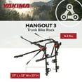 thumbnail image 6 of Yakima HangOut Car Trunk Compact Foldable 3 Bicycle Mount Rack Carrier, 6 of 12