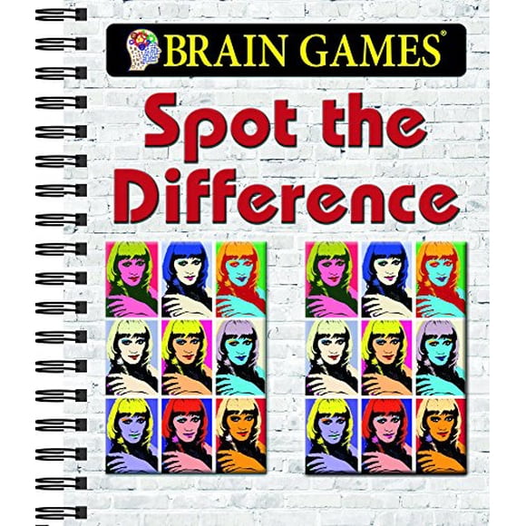 Brain Games - Spot the Difference (Brain Games - Picture Puzzles)