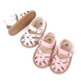 thumbnail image 4 of Ierhent Baby Sandals Toddler Sandals - slip-on quick dry waterproof (toddler/little kid) Red,11, 4 of 7