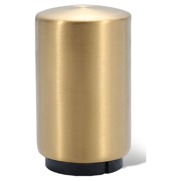 Abrebotellas automático Billuyoard portátil Empuje hacia abajo acero inoxidable Oro