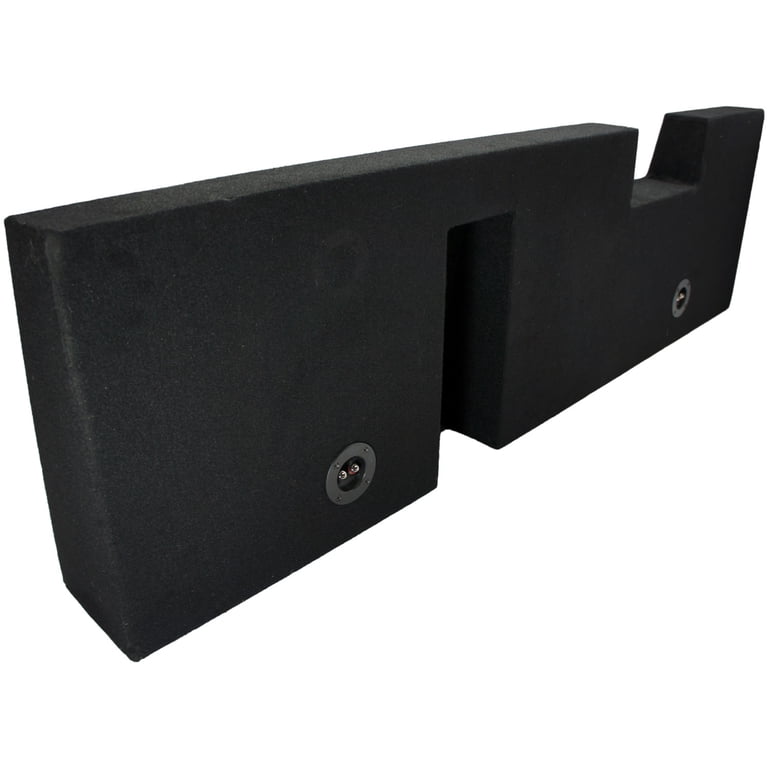 QPower QBFORD09F350212 Dual 12 Ported Subwoofer Enclosure For Ford 2000 2016
