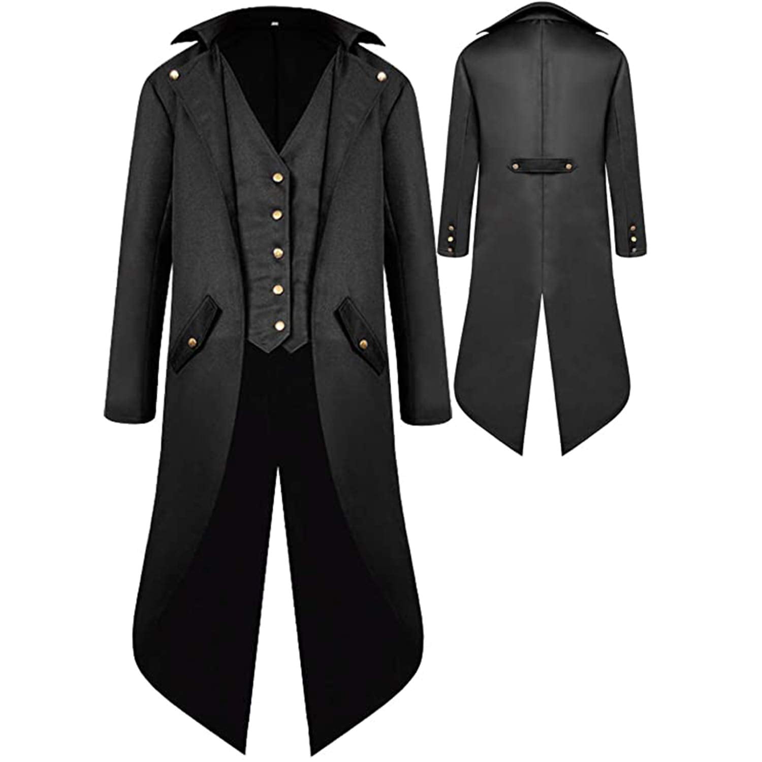 Nobility Baby Mens Steampunk Gothic Victorian Jacket Halloween Costumes 