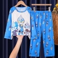 thumbnail image 2 of Conjuntos de pijamas Kawaii Kuromi para niños, ropa de dormir duradera, suave y cómoda, ropa interior informal para niños y niñas, otoño e invierno, 2 of 2