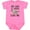 Raspberry, variant on Inktastic My Gigi and Papa Love Me Girls Baby Bodysuit