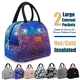 thumbnail image 1 of ComfiTime Bolsa de Almuerzo Térmica para Mujeres, Gran Capacidad de 8 L o 14 Latas, Linda Bolsa para Trabajo, Escuela, Bolsillo Adicional con Cremallera para Billetera y Teléfono, 1 of 12