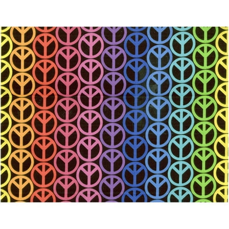 Peace Signs Fabric