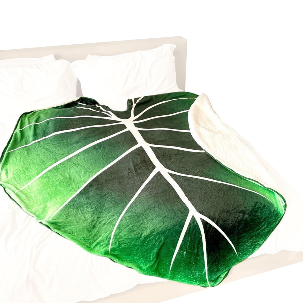 Realistic Large Leaf Blanket Leaf Shaped Giant Fun Realistic Large