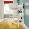 thumbnail image 6 of Classic Twin High Loft with Ladder on End, White, 6 of 12