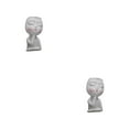 thumbnail image 3 of Guardoinrt Multifunctional Planter Pot With Unique Sturdy And Durable Resin Succulent Planter Face Flower Pot Face Planters white 2Set, 3 of 6