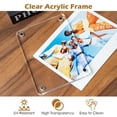 thumbnail image 5 of DIYSMART Car Picture Frame Photo Holder Clip Sun Visor Magnetic Acrylic Display Horizontal Vertical fit Photo Size 4.72 x 3.15 inch 2 Pack, 5 of 8