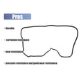 thumbnail image 5 of Unique Bargains 6T70E 6F50E Auto Transmission Filter Oil Pan Gasket for Ford Edge 2020-2022, 5 of 7