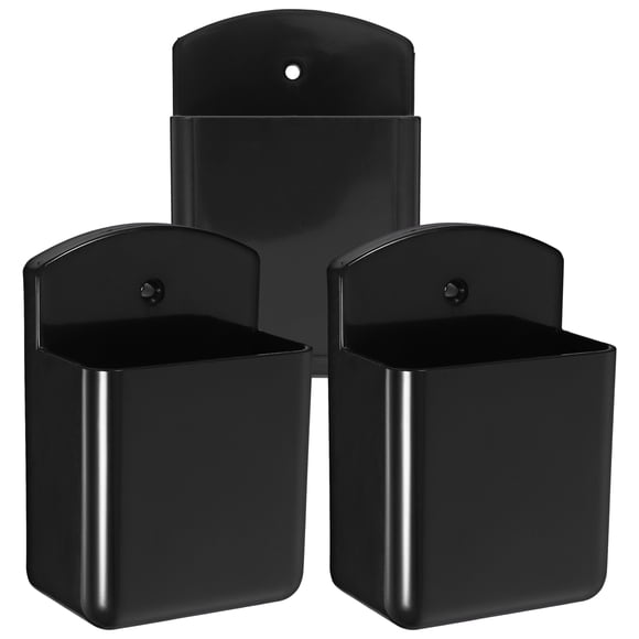 Miangastore 3 Sets of Wall Remote Controller Holders No Drilling Remote Organizers Wall Holders